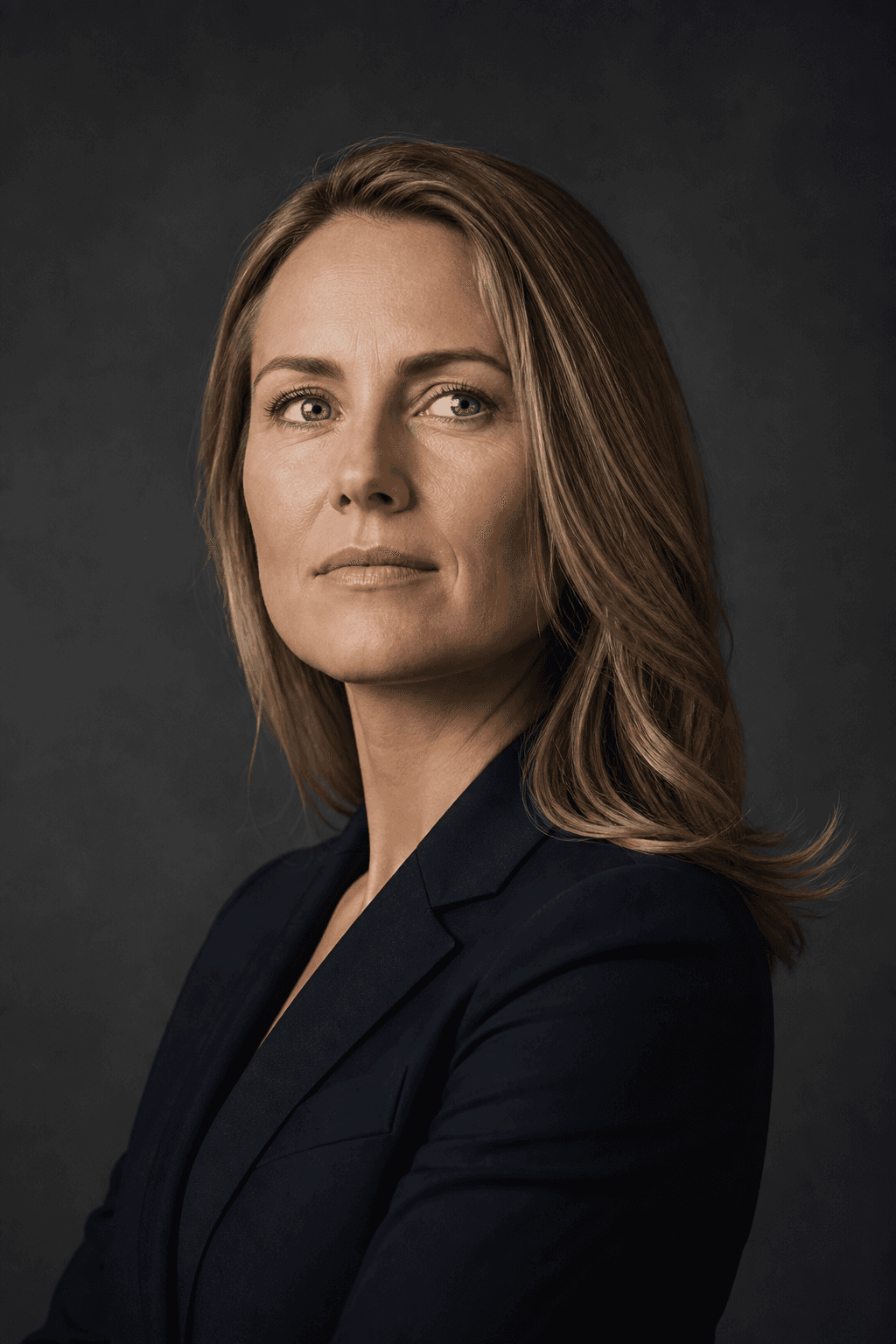 Portrait of Amira Rahman, Head of Blockchain